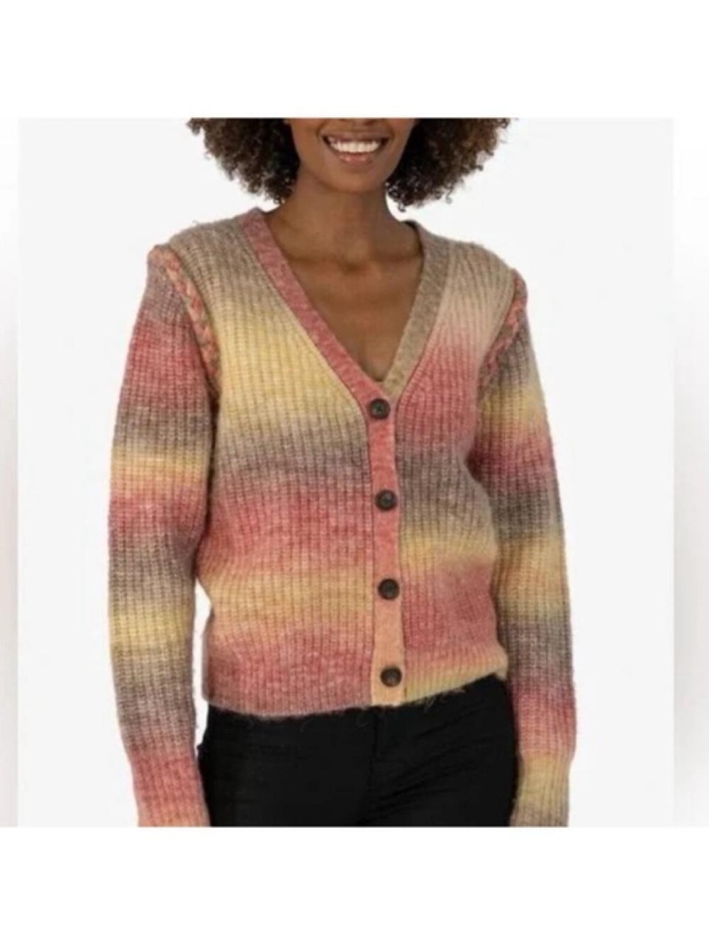 Kut from the kloth multicoloured cardigan Size XL #knitwear #cardigan
